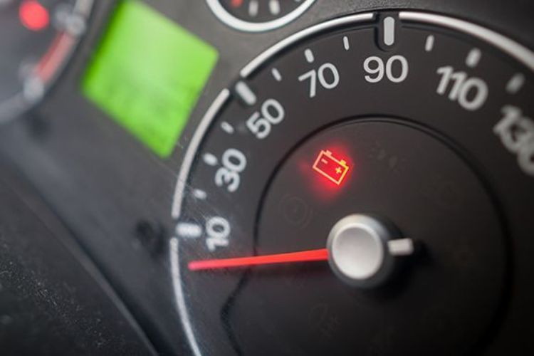 Battery Warning Light Is On